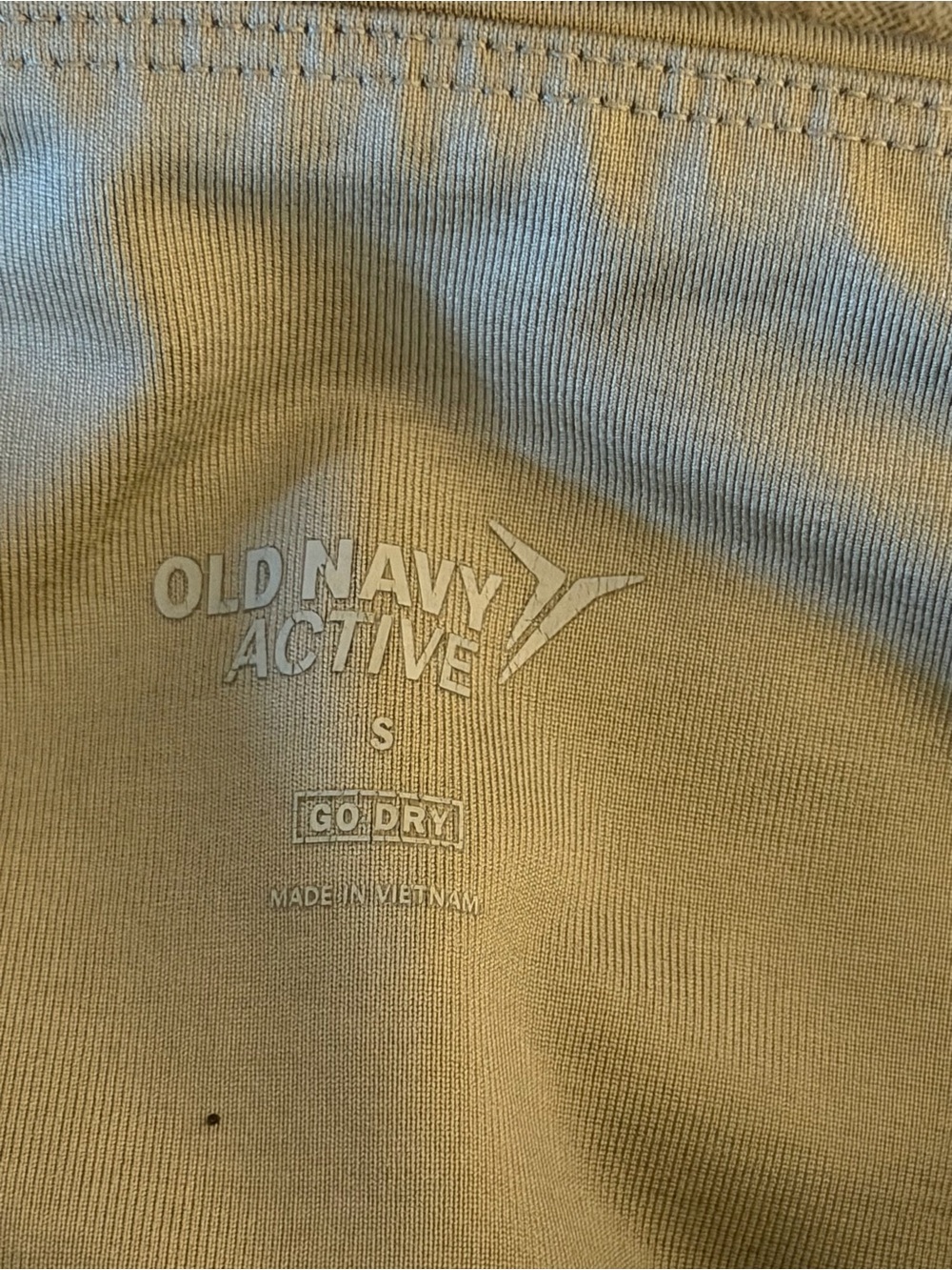 Old Navy Yellow, White & Gray Colorblock Track Leggings - Picture 4 of 4